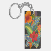 Tropische Ginger Flower Sleutelhanger @3dudes1life (Voorkant Links)