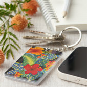 Tropische Ginger Flower Sleutelhanger @3dudes1life (Voorkant Rechts)