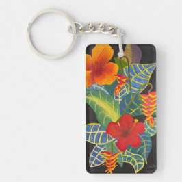 Tropische Ginger Flower Sleutelhanger @3dudes1life