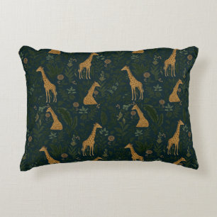 Tropische Giraffe Hangout Accent Kussen
