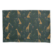 Tropische Giraffe Hangout Kussensloop (Voorkant)