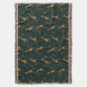 Tropische Giraffe Hangplek Deken (Voorkant Verticaal)
