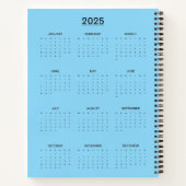 Tropische Glamour Queen Notitieboek (Achterkant)