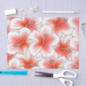 Tropische Glitter Hibiscus Hawaiiaans Tissuepapier (Craft)