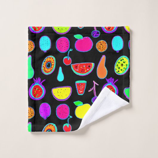 Tropische gloed explosie bad handdoek (Wasdoekje)