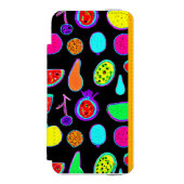 Tropische gloed explosie incipio iPhone portemonnee hoesje (Voorkant Agenda)