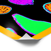 Tropische gloed explosie perfect poster (Hoek)