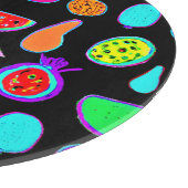 Tropische gloed explosie snijplank (Hoek)