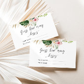 Tropische gok hoeveel kussen er in het spel zijn informatiekaartje