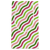 Tropische Golf Eenvoudige Stripe Gift Bag Klein Cadeauzakje (Voorkant)