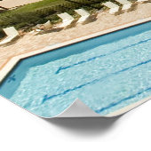 Tropische Golf Resort Print (Hoek)