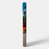Tropische golven Blauwe bewolkte hemel strand Case-Mate iPhone Case (Achterkant / Links)