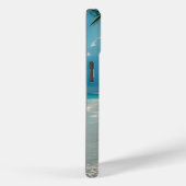 Tropische golven Blauwe bewolkte hemel strand Case-Mate iPhone Case (Achterkant / Rechts)