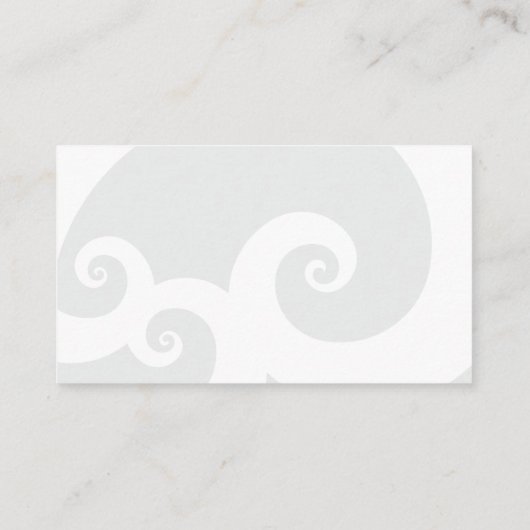 Tropische golven Gele Hibiscus-bestemming bruiloft Plaatskaartje (Achterkant)