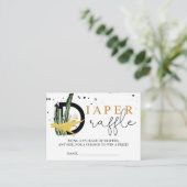 Tropische gouddinosauriërs luierspoelstop informatiekaartje (Staand voorkant)