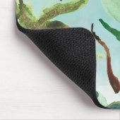 Tropische gouden bladeren muismat (Hoek)