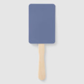 Tropische Gouden onweerswolk op handheld fan Handwaaier (Achterkant)