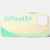 Tropische gradiënt Ombre Groene Gele Onderneming Case-Mate iPhone Case (Achterkant (horizontaal))