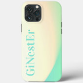 Tropische gradiënt Ombre Groene Gele Onderneming Case-Mate iPhone Case (Achterkant)