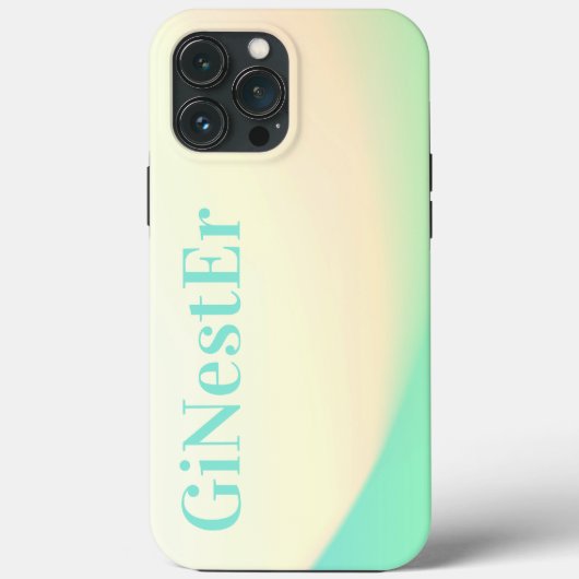 Tropische gradiënt Ombre Groene Gele Onderneming Case-Mate iPhone Case (Achterkant)