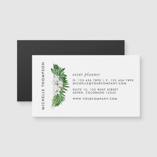 Tropische Greenery Foliage (Voorkant / Achterkant)