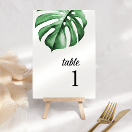 Tropische grijnpalmtabelnummer kaart