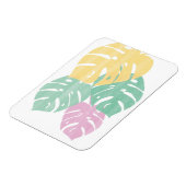 Tropische groen - Monstera Leaves Magneet (Linkerzijde)