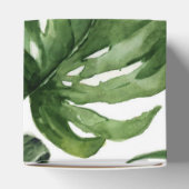 Tropische groene bladeren Bruiloft Feest Favor doz Bedankdoosjes (Bovenkant)