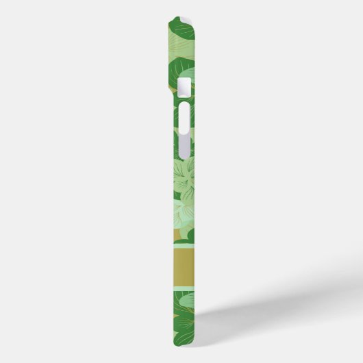 Tropische groene bladeren Case-Mate iPhone case (Achterkant / Links)