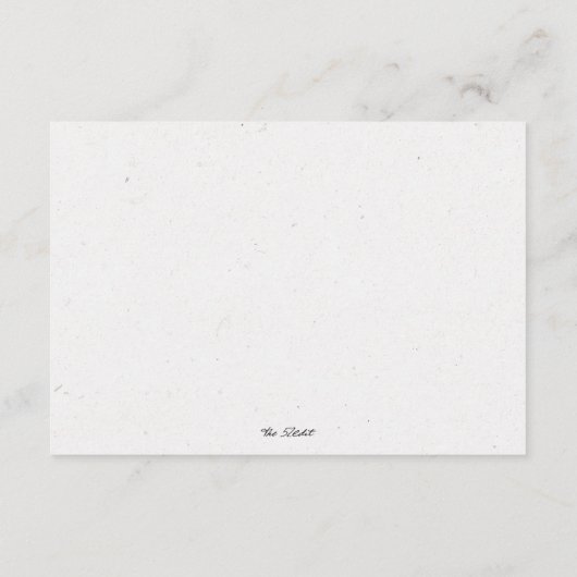 Tropische groene boeken voor Baby shower Informatiekaartje (Achterkant)