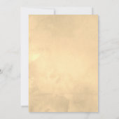 Tropische groene geometrische 50ste verjaardag kaart (Achterkant)