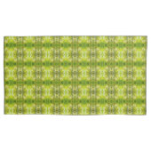 Tropische groene palm laat een klein patroon van z kussensloop (Voorkant)