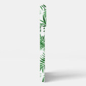 Tropische groene palmboom uit zomerkunst iPhone hoesje (Rechterkant)