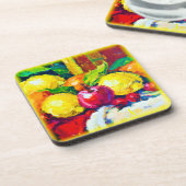 Tropische groeten. Bestel nu Bier Onderzetter (Linkerzijde)