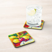 Tropische groeten. Bestel nu Bier Onderzetter (Rechterzijde)