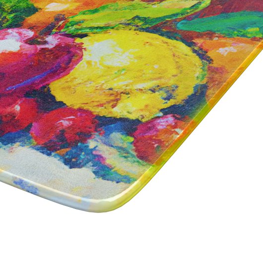 Tropische groeten. Bestel nu Snijplank (Hoek)