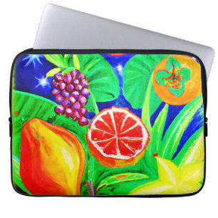 Tropische groeten in de hemel. Bestel nu Laptop Sleeve