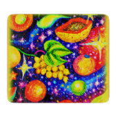 Tropische groeten in de hemel. Bestel nu Snijplank (Voorkant)