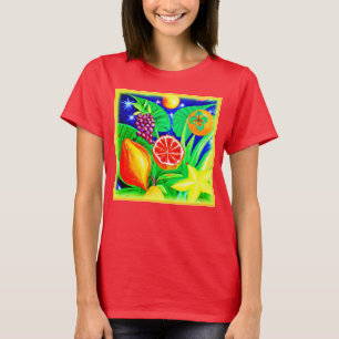 Tropische groeten in de hemel. Bestel nu T-shirt
