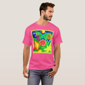 Tropische groeten in de hemel. Bestel nu T-shirt (Voorkant volledig)