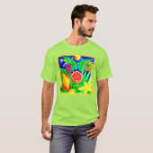 Tropische groeten in de hemel. Bestel nu T-shirt (Voorkant volledig)