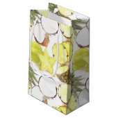 Tropische groeten van de Waterverf - Patroon Klein Cadeauzakje (Achterkant Gekanteld)