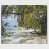 Tropische grove cadeaupapier (Vlak)