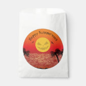 Tropische Halloween Bedankzakje (Voorkant)