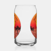 Tropische Halloween Blikvorm Glas (Links)