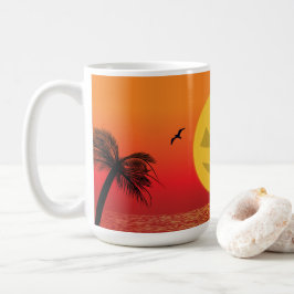 Tropische Halloween Koffiemok
