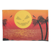 Tropische Halloween Kussensloop (Voorkant)