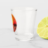 Tropische Halloween Shot Glas (Rechts)