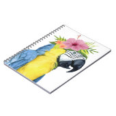Tropische Halo - Parrot Notitieboek (Linkerzijde)