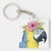 Tropische Halo - Parrot Sleutelhanger (Voorkant)